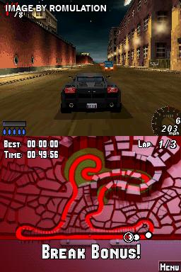 Asphalt - Urban GT  for NDS screenshot