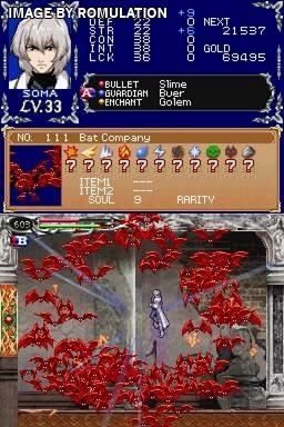 Castlevania - Dawn of Sorrow  for NDS screenshot