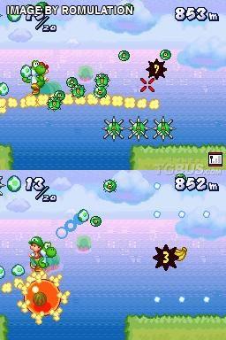 Yoshi Touch & Go  for NDS screenshot