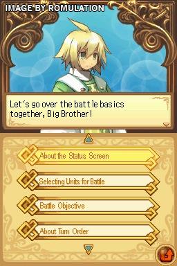 Luminous Arc  for NDS screenshot