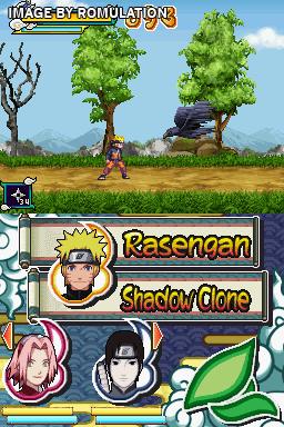 Naruto Shippuden Naruto vs Sasuke for NDS screenshot