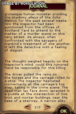 The Mysterious Case of Dr Jekyll and Mr Hyde for NDS screenshot