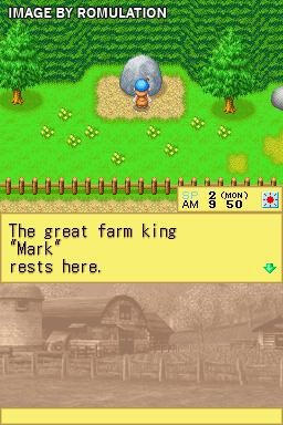 Harvest Moon DS  for NDS screenshot