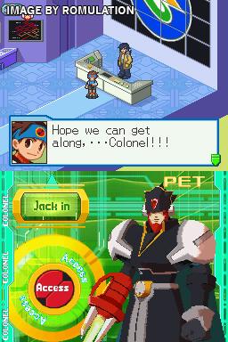 MegaMan Battle Network 5 - Double Team DS  for NDS screenshot