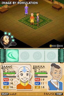 Avatar - The Last Airbender - The Burning Earth  for NDS screenshot