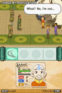 Avatar - The Last Airbender - The Burning Earth  for NDS screenshot