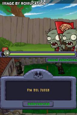 Plants vs. Zombies for NDS screenshot