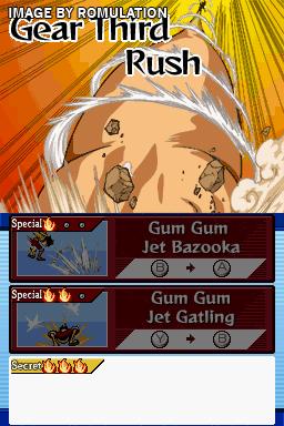 One Piece - Gigant Battle for NDS screenshot