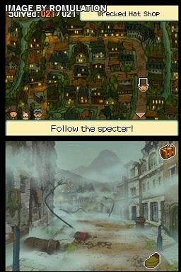 Professor Layton and the Last Specter for NDS screenshot