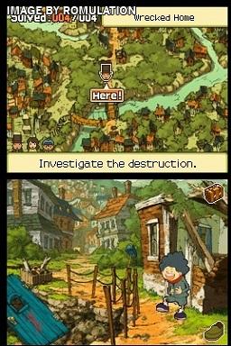 Professor Layton and the Last Specter for NDS screenshot