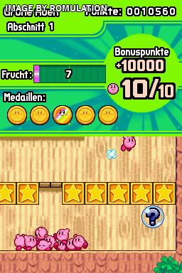 Kirby Mass Attack for NDS screenshot