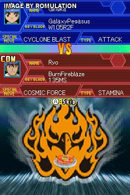 Beyblade - Metal Masters for NDS screenshot