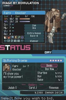 Shin Megami Tensei - Devil Survivor 2 for NDS screenshot