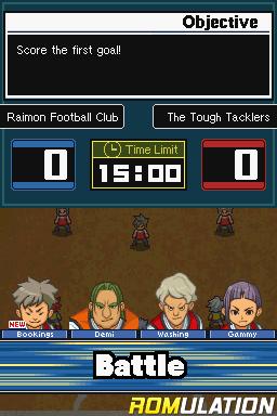 Inazuma Eleven 2 - Blizzard for NDS screenshot