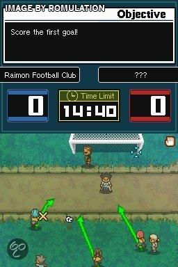 Inazuma Eleven 2 - Firestorm for NDS screenshot