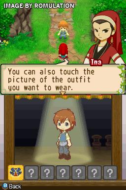 Harvest Moon DS - The Tale of Two Towns for NDS screenshot