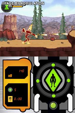 Ben 10 - Protector of Earth  for NDS screenshot