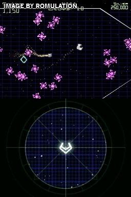 Geometry Wars - Galaxies  for NDS screenshot