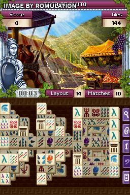 Mahjong Mysteries - Ancient Athena for NDS screenshot