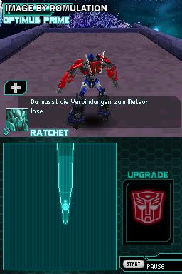 Transformers - Prime The Game for NDS screenshot