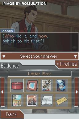 Apollo Justice - Ace Attorney  for NDS screenshot