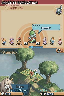 Final Fantasy Tactics Grimoire Of The Rift Europe Nintendo Ds Nds Rom Download Romulation