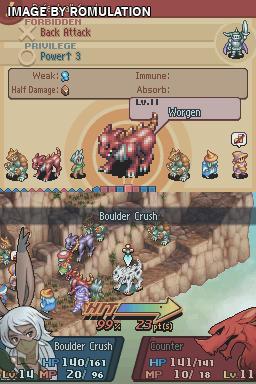 Final Fantasy Tactics A2 - Grimoire of the Rift  for NDS screenshot