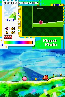 Kirby - Canvas Curse  for NDS screenshot