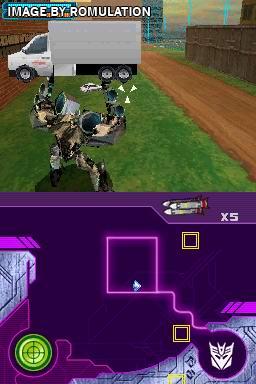 Transformers Dark of the Moon - Decepticons for NDS screenshot