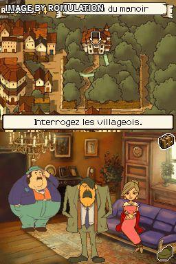 Professor Layton and the Curious Village  for NDS screenshot