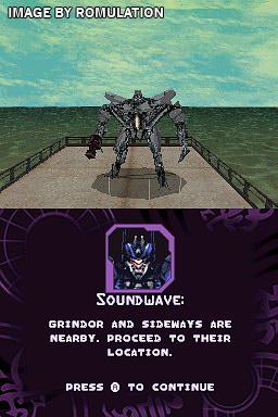 Transformers Decepticons v1.1 for NDS screenshot