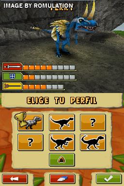 Battle of Giants - Dinosaurs  for NDS screenshot