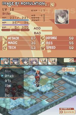 Luminous Arc 2  for NDS screenshot