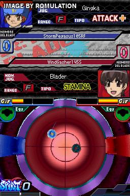 Beyblade - Metal Fusion for NDS screenshot