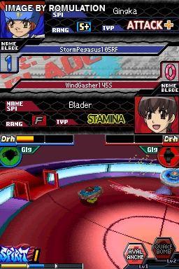 Beyblade - Metal Masters for NDS screenshot