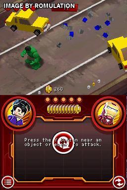 LEGO Marvel Super Heroes - Universe in Peril for NDS screenshot