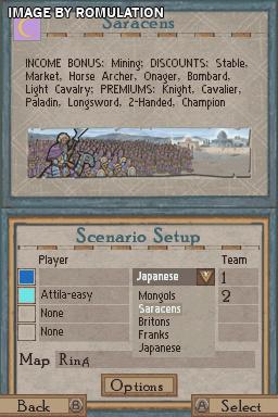 Age of Empires - The Age of Kings  for NDS screenshot