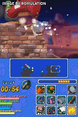 Worms - Open Warfare  for NDS screenshot