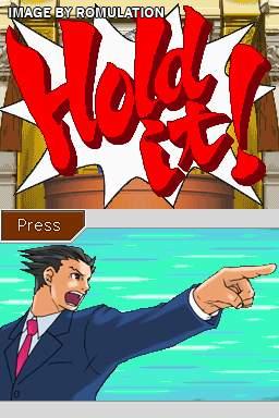 Phoenix Wright - Ace Attorney  for NDS screenshot