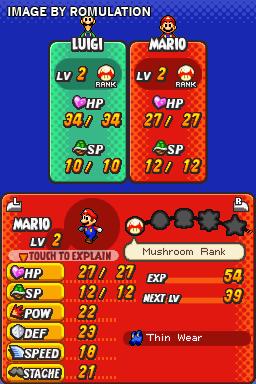 Mario & Luigi - Bowser's Inside Story  for NDS screenshot