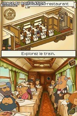 Professeur Layton et la Boite de Pandore  for NDS screenshot