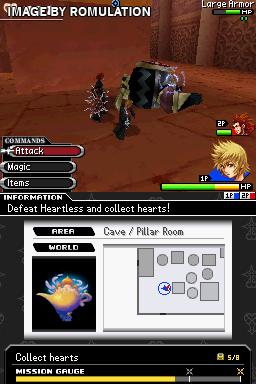 Kingdom Hearts - 358-2 Days  for NDS screenshot