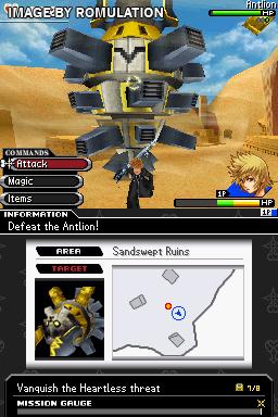 Kingdom Hearts - 358-2 Days  for NDS screenshot