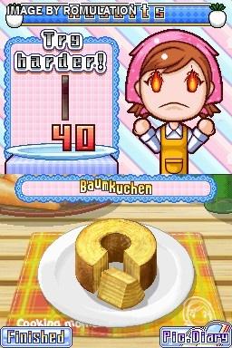 Cooking Mama 3 - Shop & Chop  for NDS screenshot