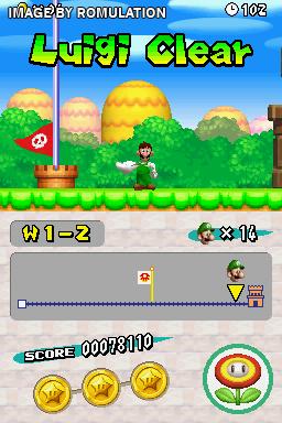 New Super Mario Bros.  for NDS screenshot