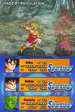 Dragon Ball Z - Attack of the Saiyans  for NDS screenshot