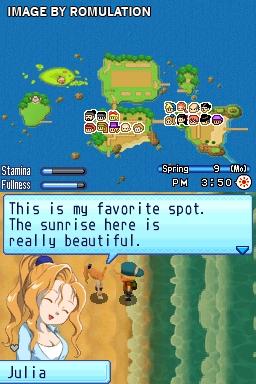 Harvest Moon DS - Sunshine Islands  for NDS screenshot