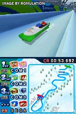 Mario & Sonic at the Olympic Winter Games  for NDS screenshot