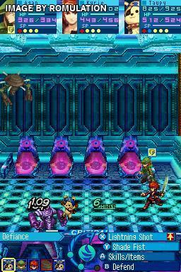 Sands of Destruction  for NDS screenshot