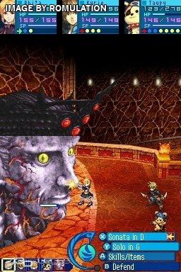 Sands of Destruction  for NDS screenshot